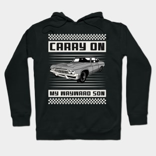 Supernatural Carry On My Wayward Son Baby Hoodie